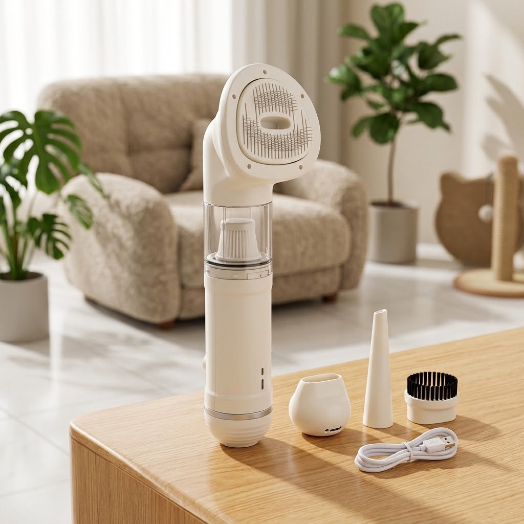 Pet Grooming Vacuum Kit