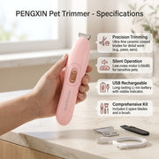 Cat and dog paw hair grooming tool for home use