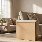Sisal cat scratching mat for furniture protection