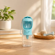 Pet hydration bottle for dogs and cats on the go